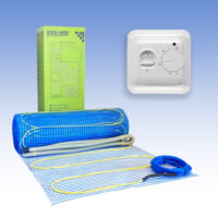 Mata grzewcza 1,5m2 pod płytki GMpack150 225W regulator prosta w montażu