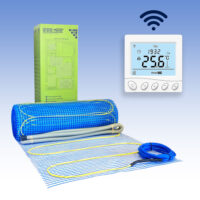 Mata grzewcza 1,5m2 pod płytki GMpack150 225W regulator WiFi prosta w montażu